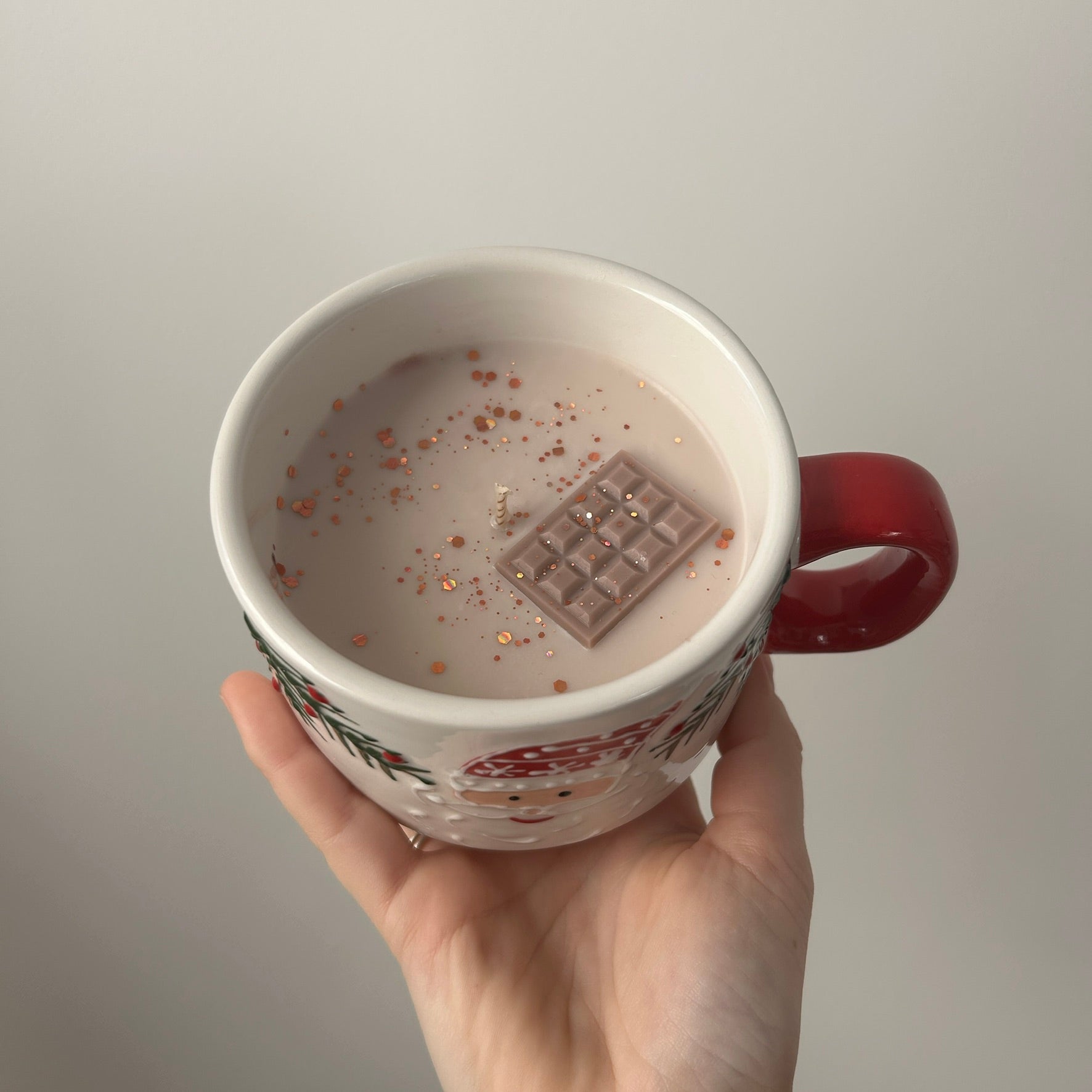 Bougie chocolat chaud