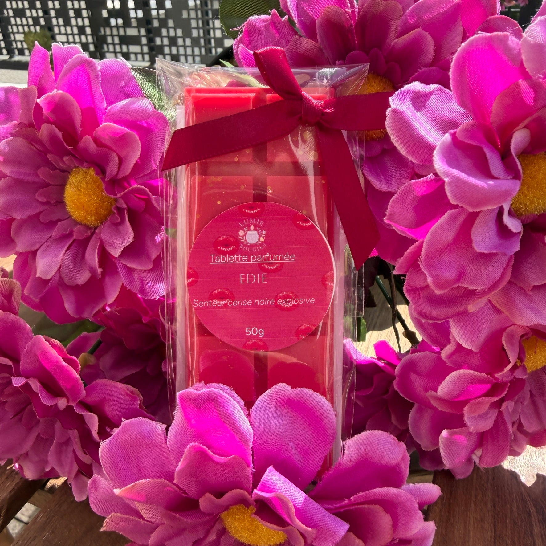 Tablette parfumée Edie - Parfum cerise noire explosive