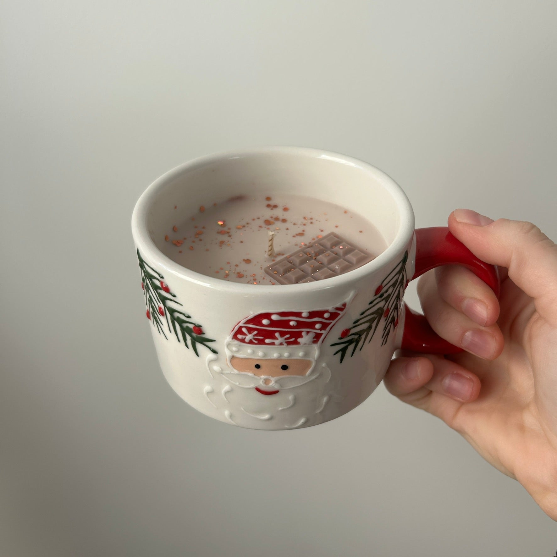 Bougie chocolat chaud