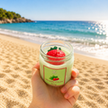 Bougie menthe-fraise