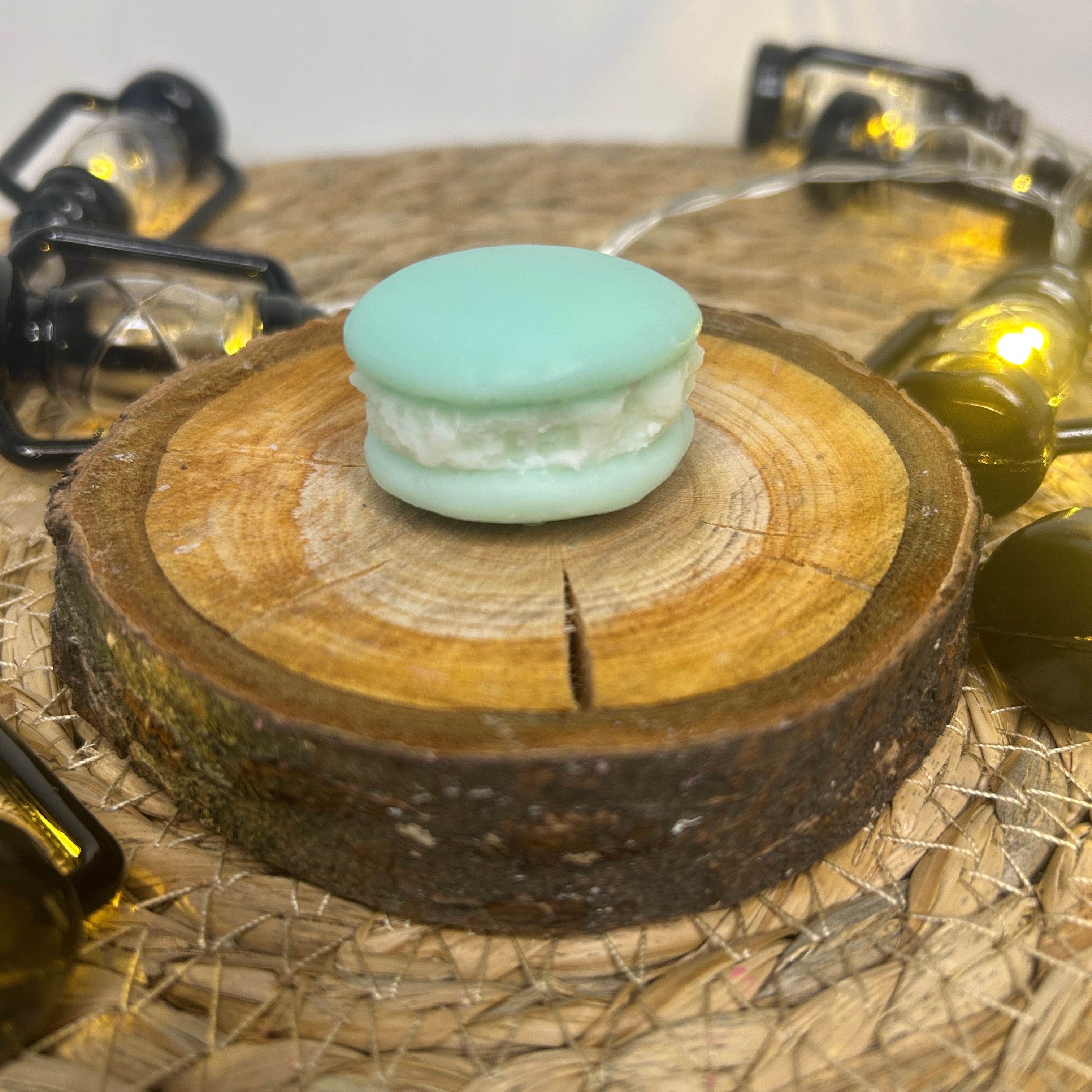 Fondant macaron vanille