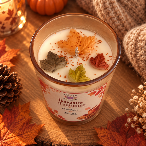 Bougie douceurs d'automne - Senteur érable