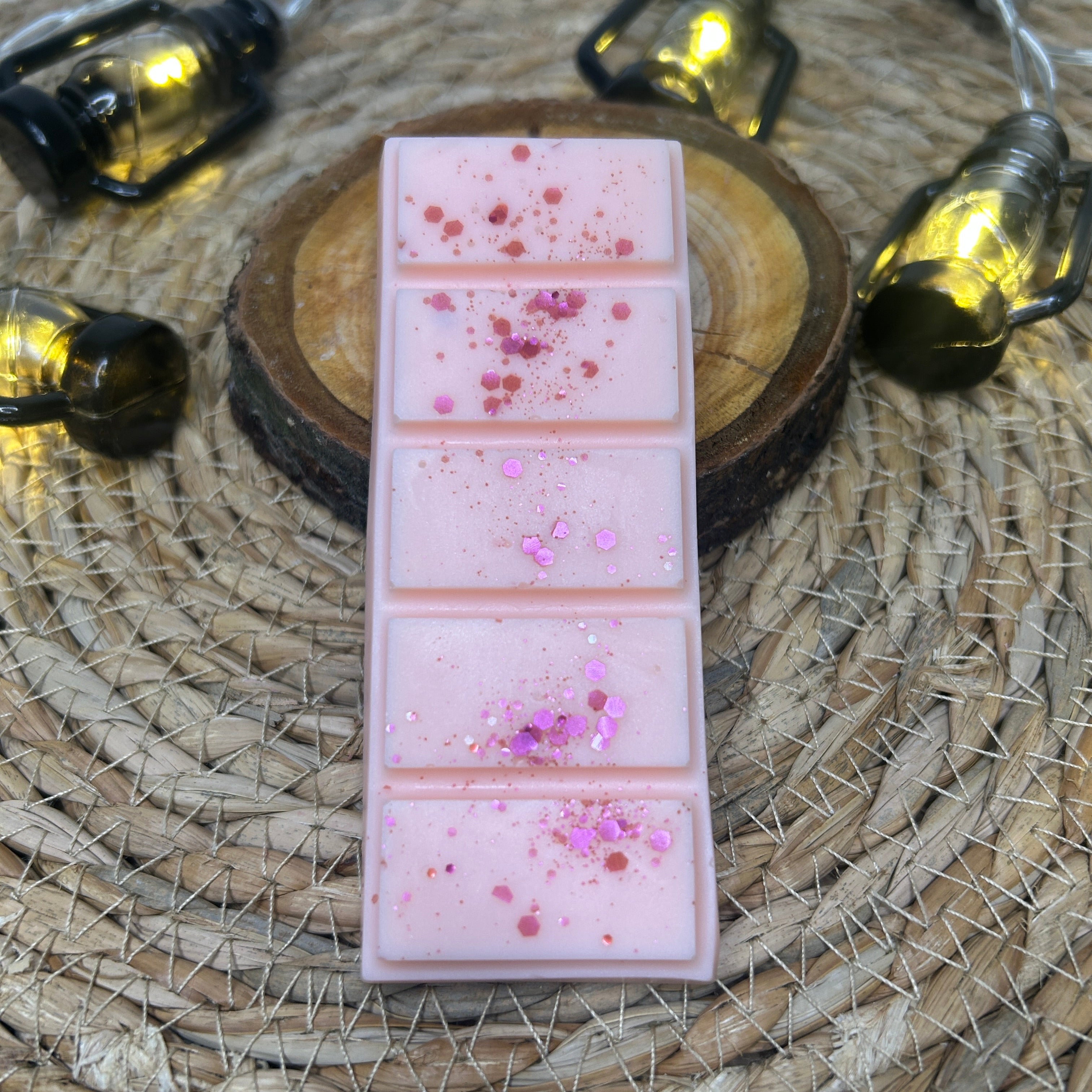 Tablette parfumée rose vanillée