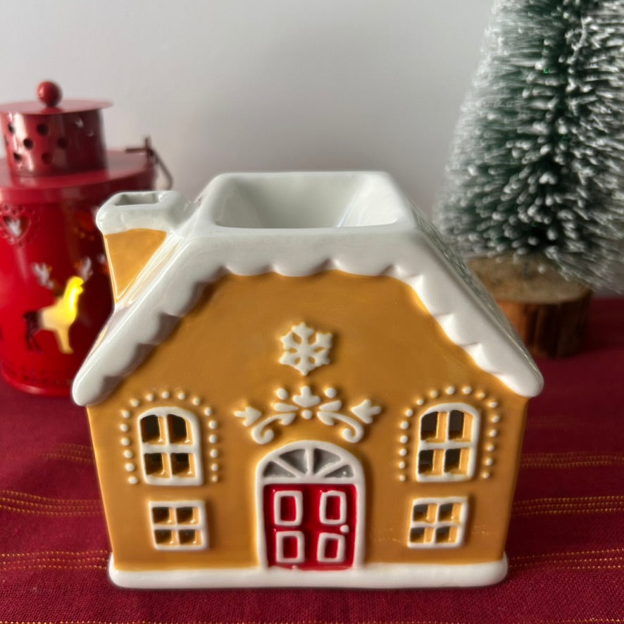 Brûle-parfum maison pain d'épices