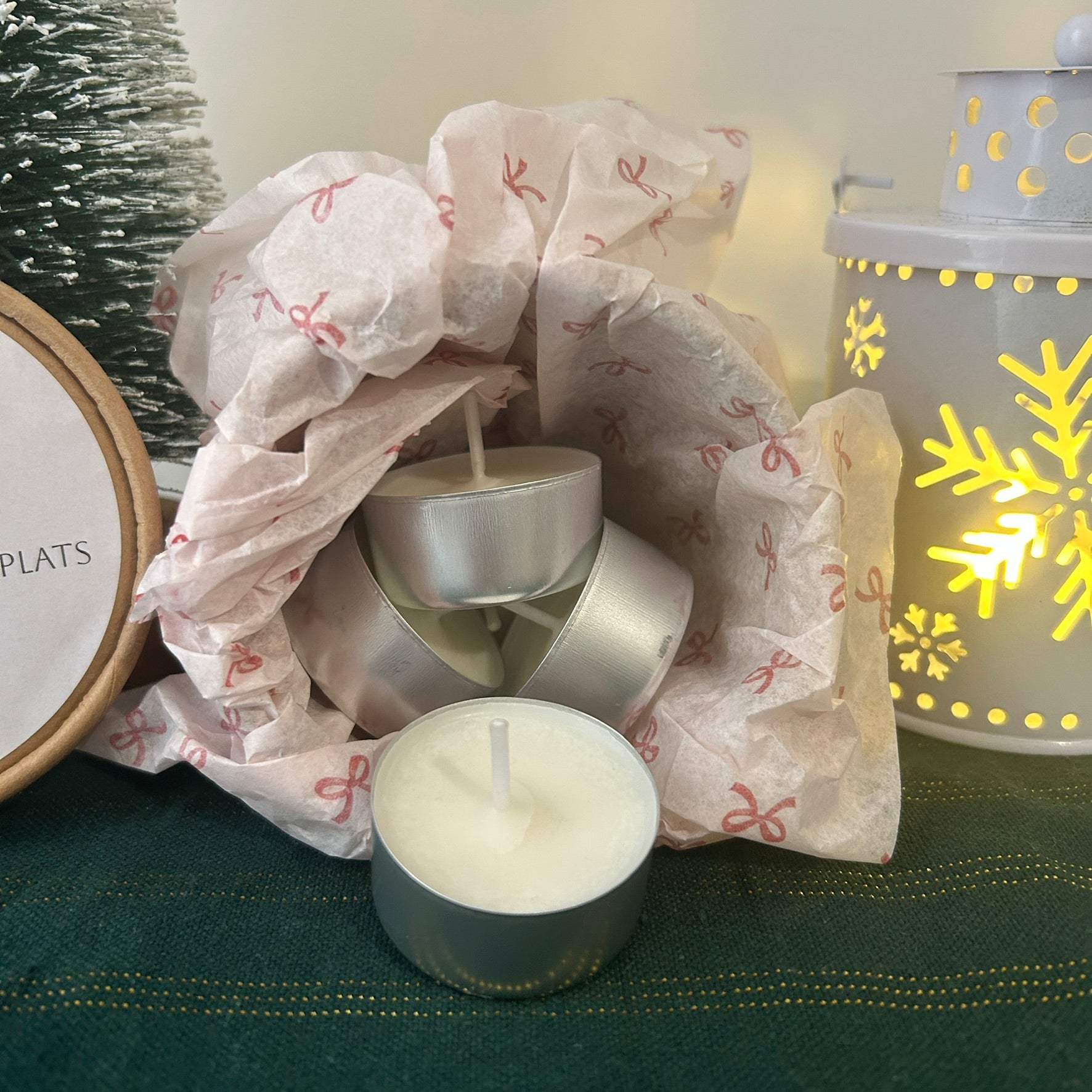 Boîte de 5 bougies chauffe-plats