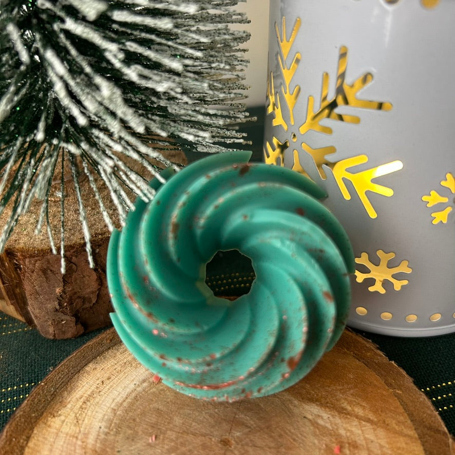 Fondant kouglof VERT - Parfum vanille épicée
