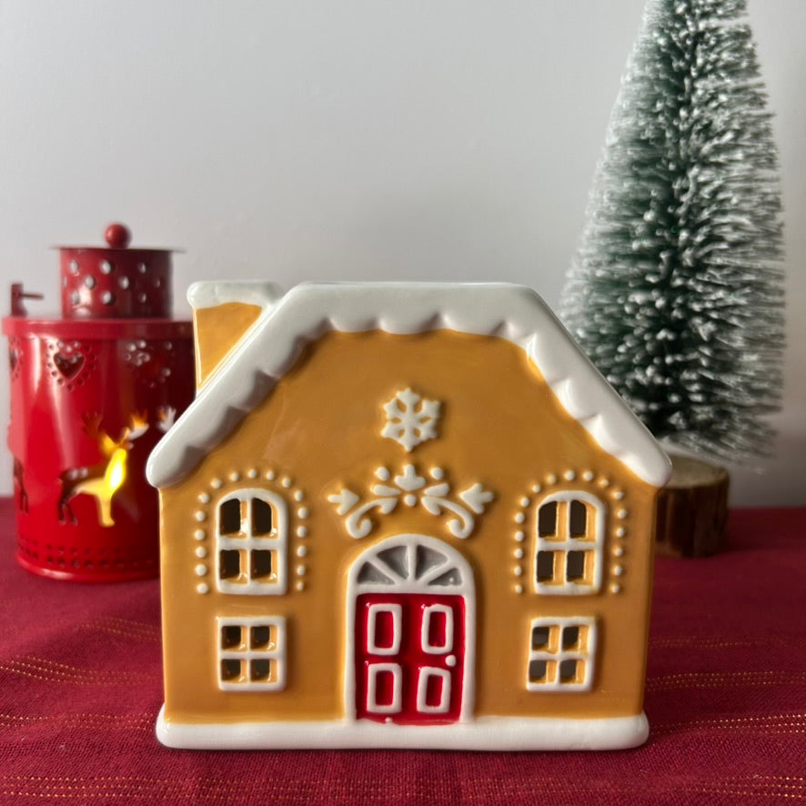 Brûle-parfum maison pain d'épices