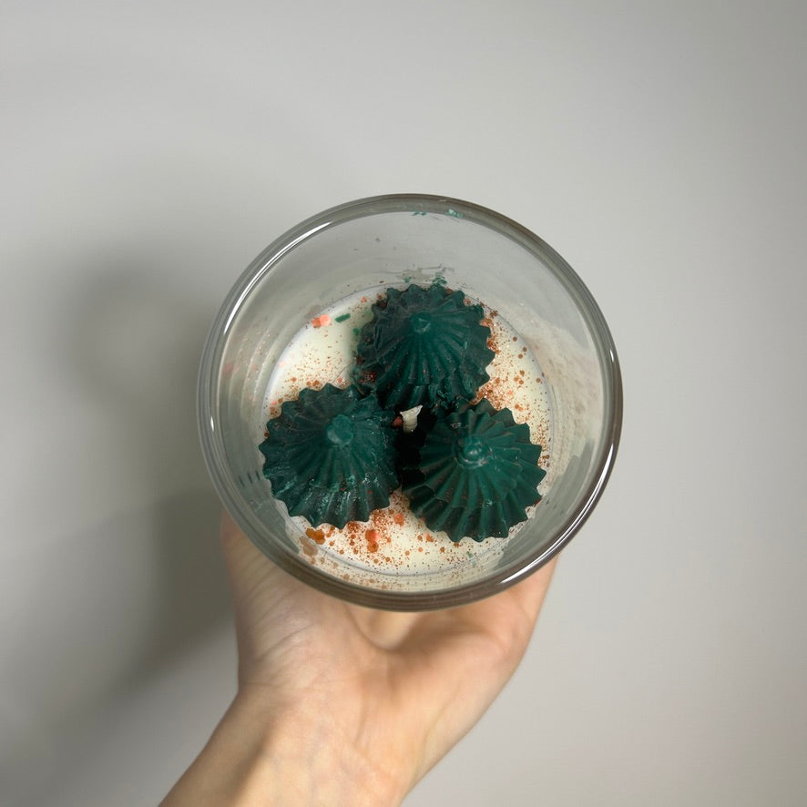 Bougie sapin de Noël