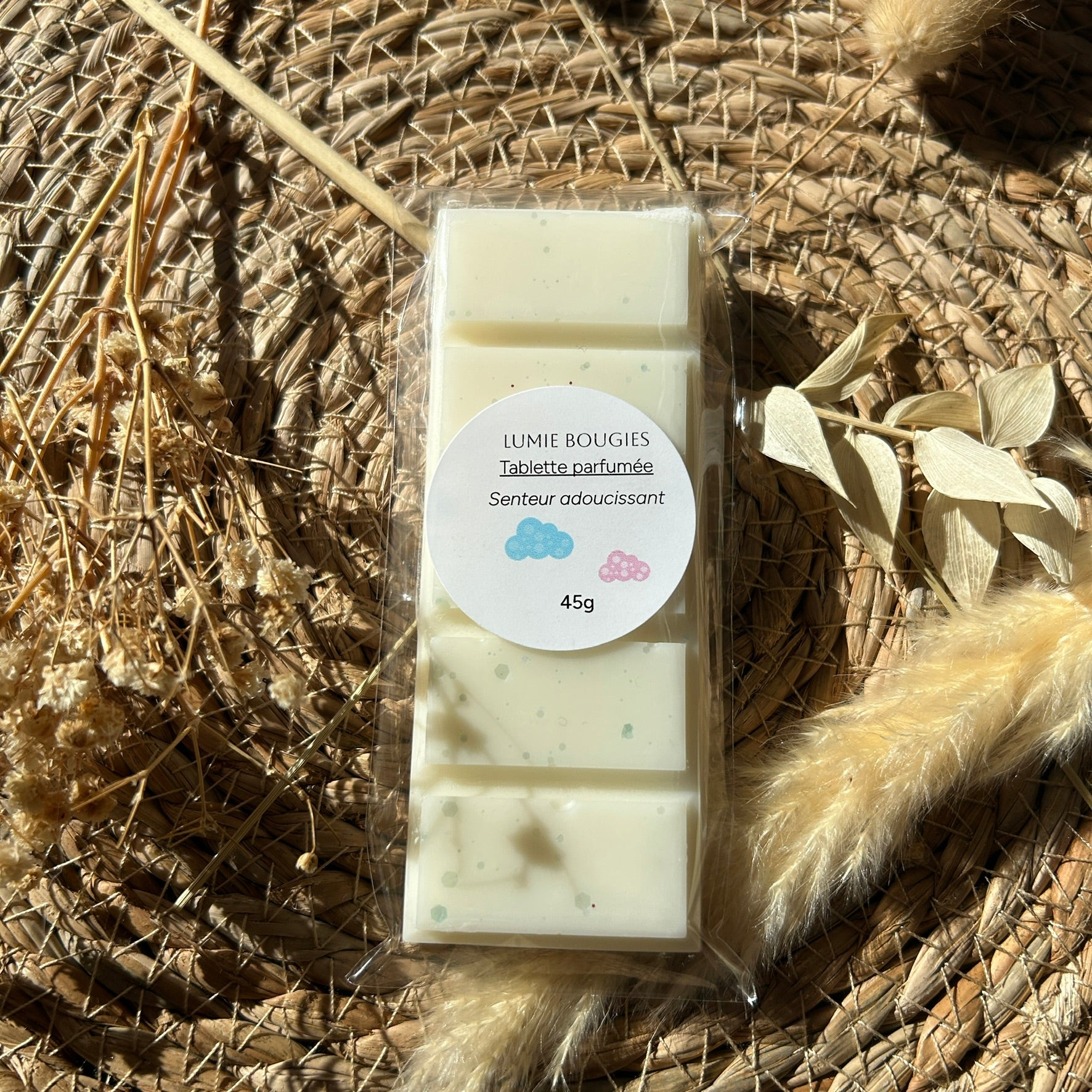 Tablette parfumée adoucissant