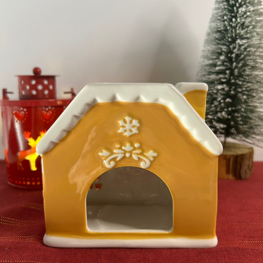 Brûle-parfum maison pain d'épices