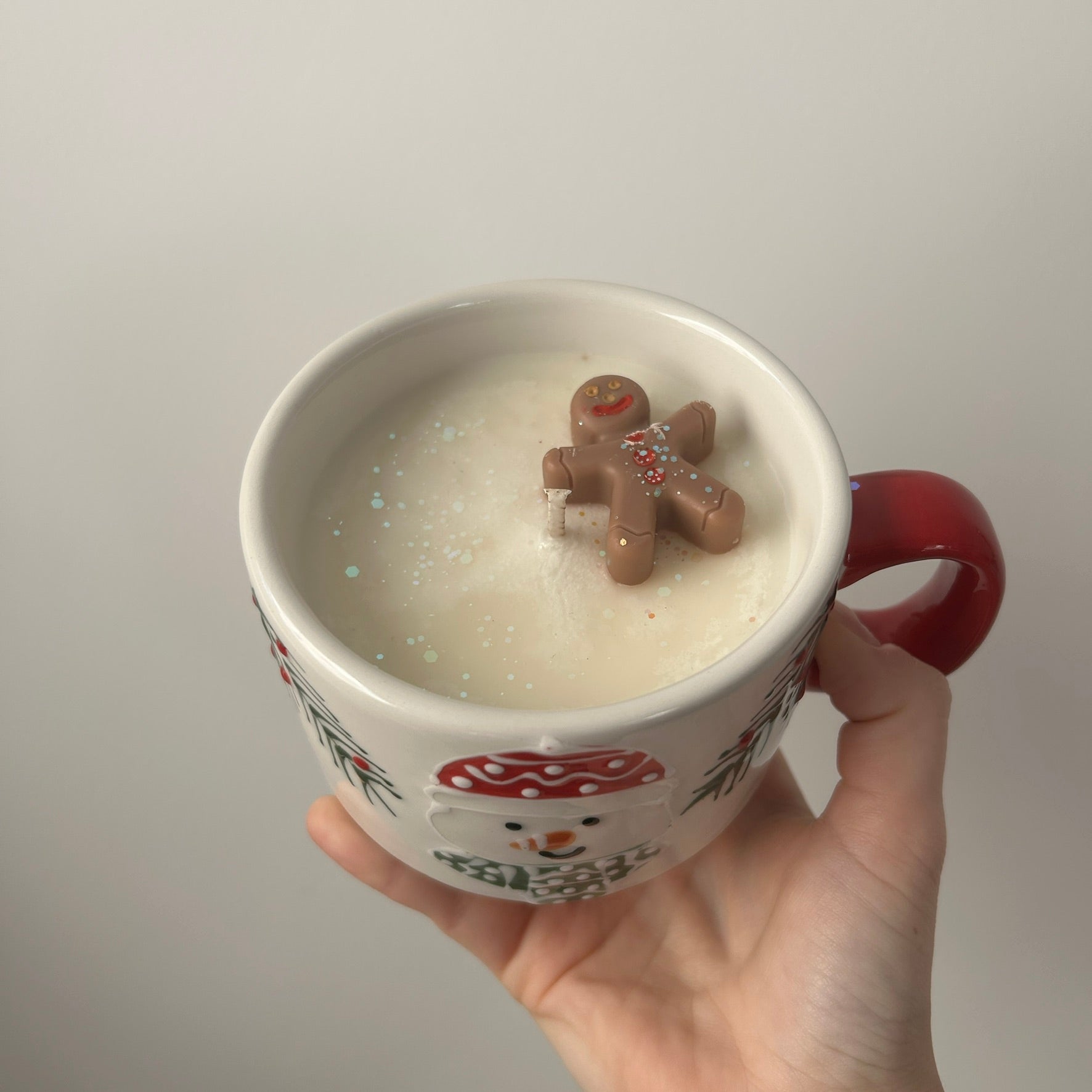 Bougie épices de Noël