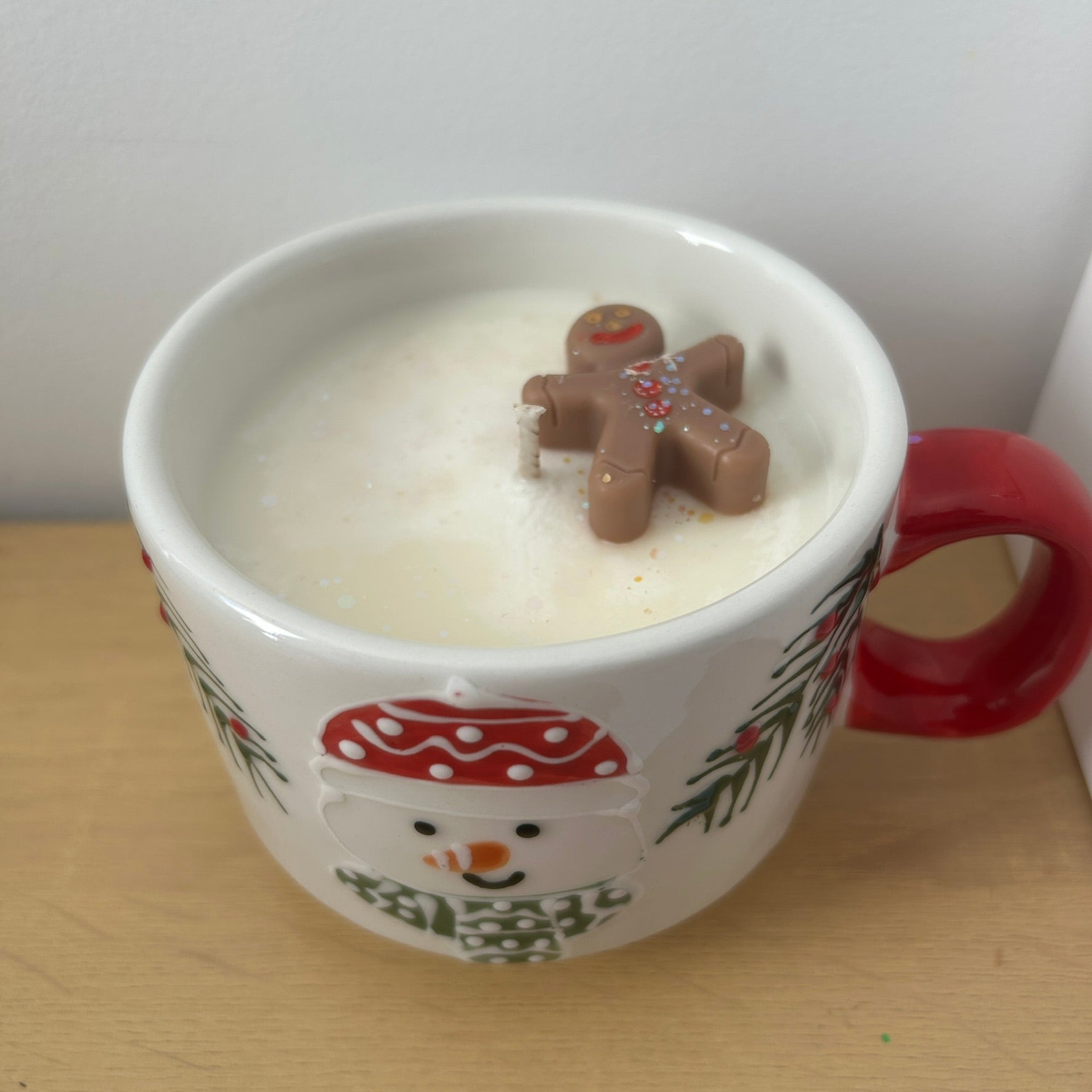 Bougie épices de Noël