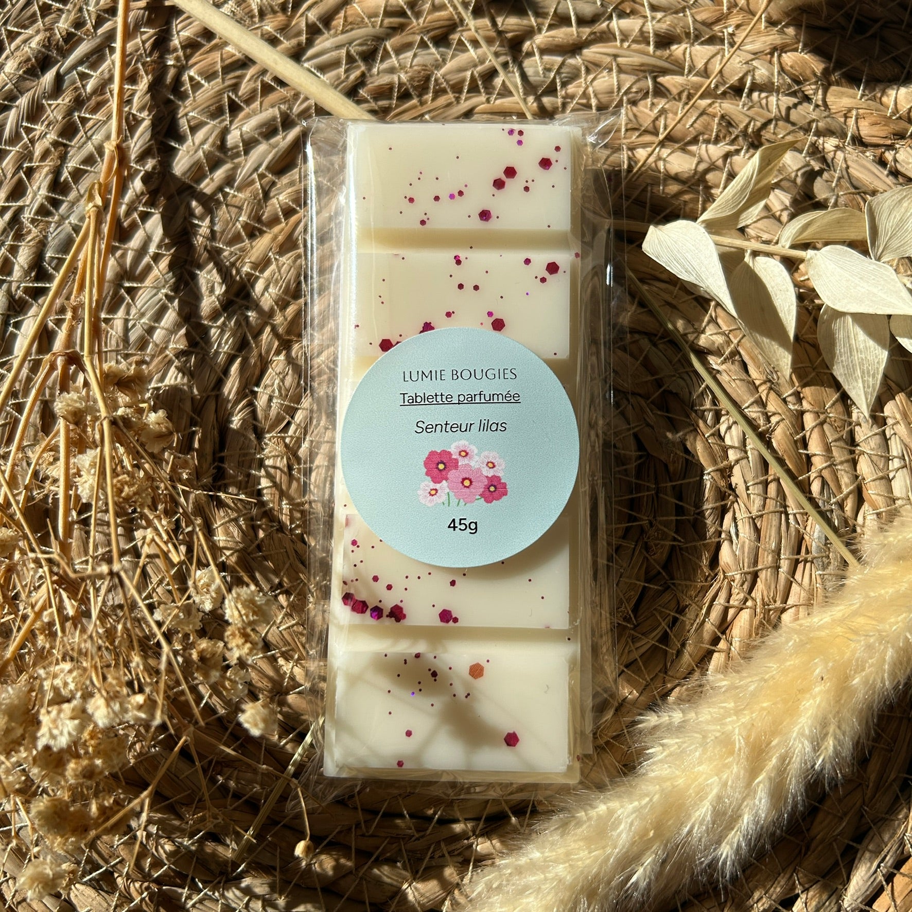 Tablette parfumée lilas