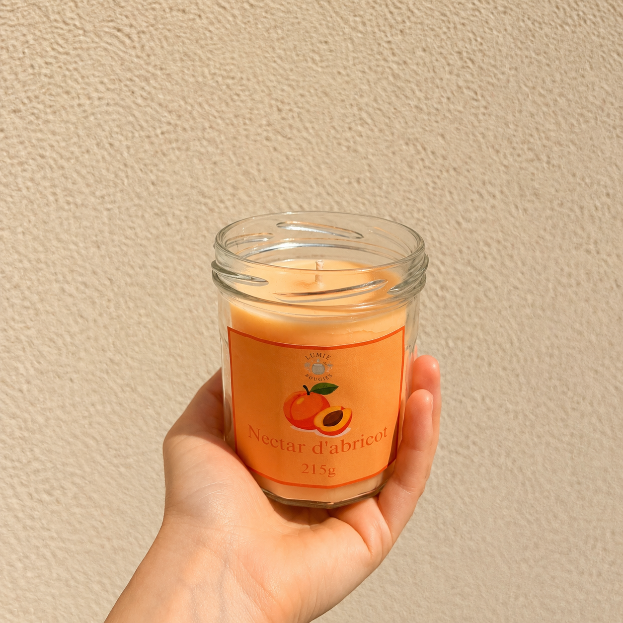 Bougie nectar d'abricot
