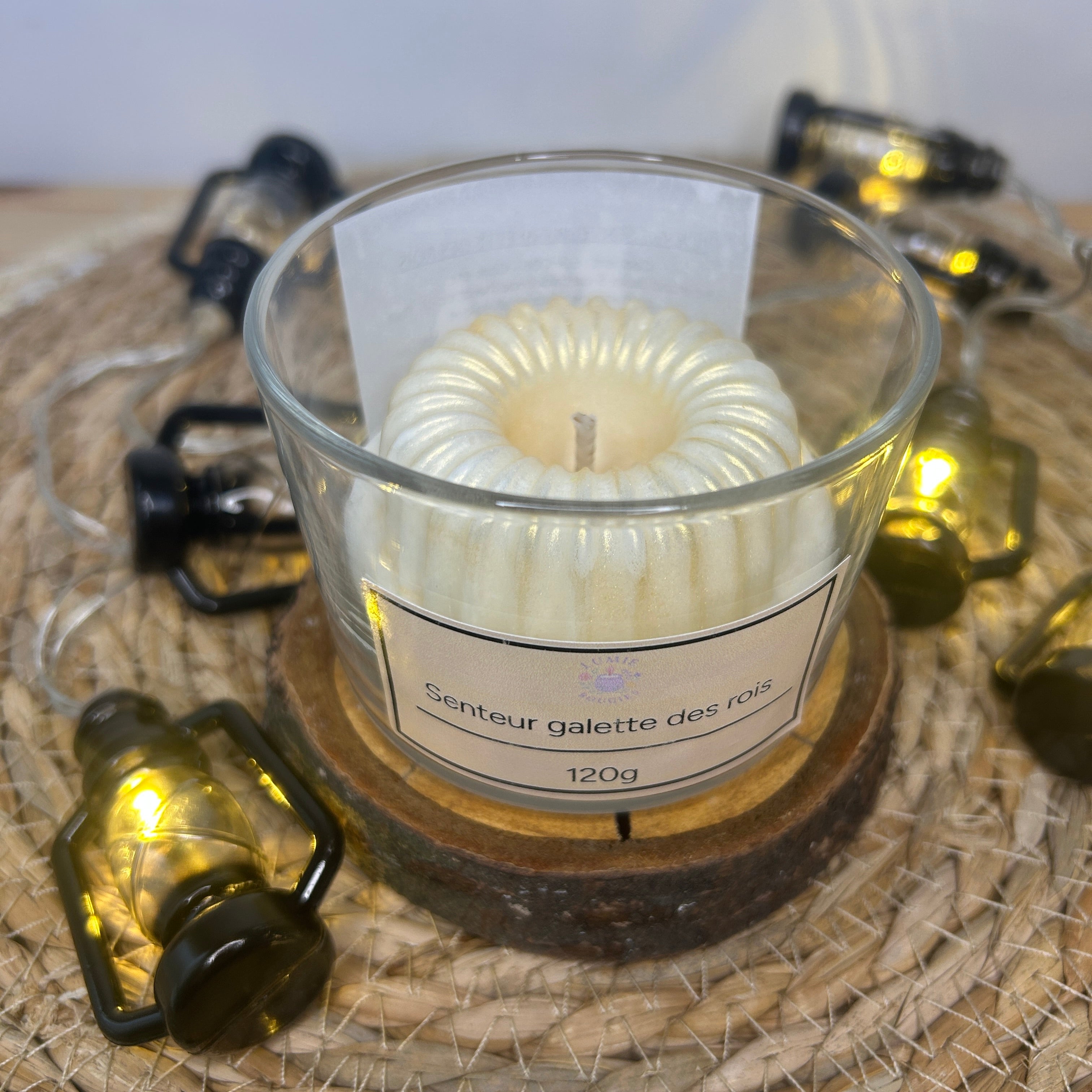 Bougie galette des rois (bon de reduc en fève!)
