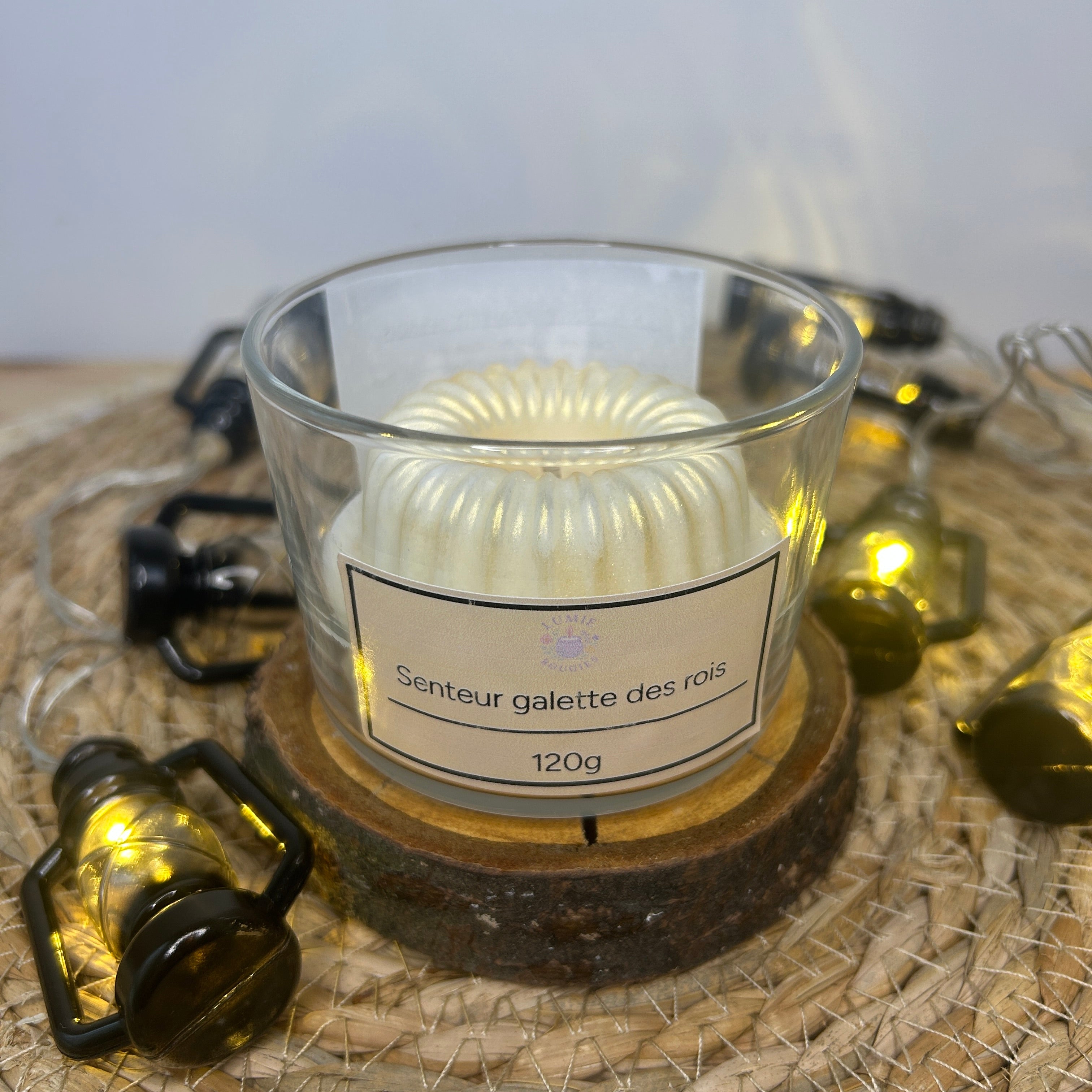 Bougie galette des rois (bon de reduc en fève!)