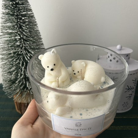 Bougie vanille épicée - Taille L