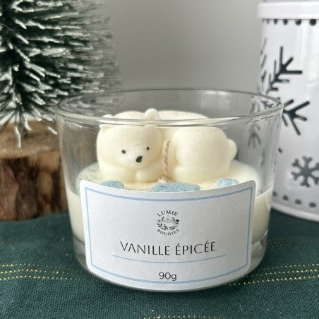 Bougie vanille épicée - Taille S