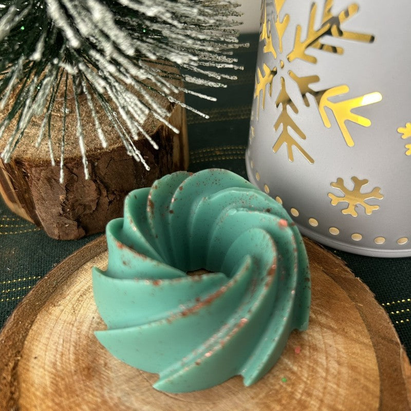 Fondant kouglof VERT - Parfum vanille épicée