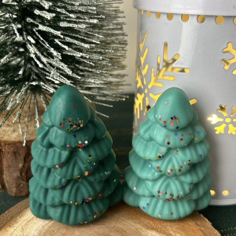 Fondants sapins de Noel - Lot de 2