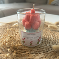 Bougie bouquet de tulipes - Senteur fleur de lotus